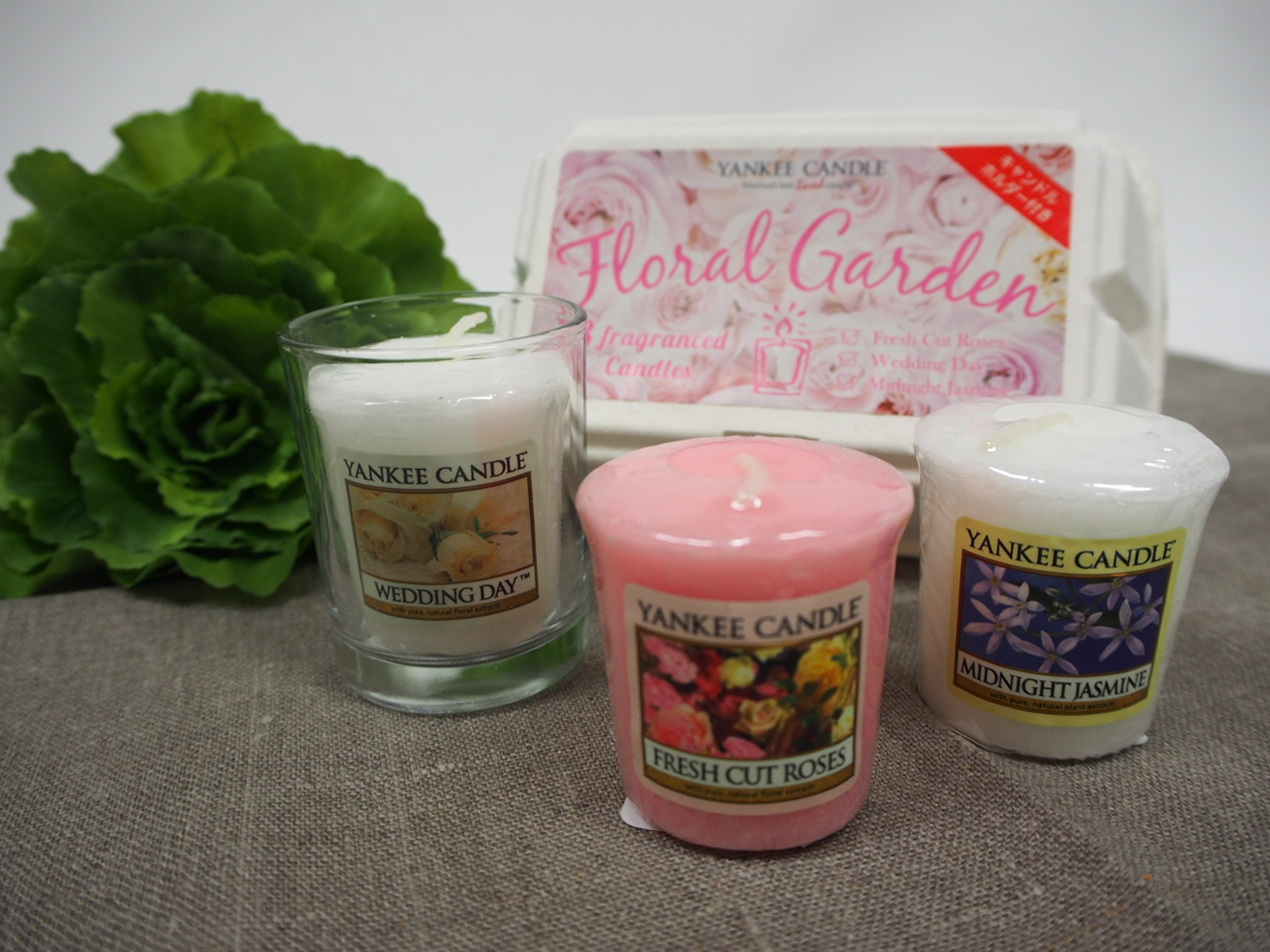 デザイナーキャンドル3個セット YANKEE CANDLEカジュアルギフトアソート-ROOM DESIGN(ルームデザイン